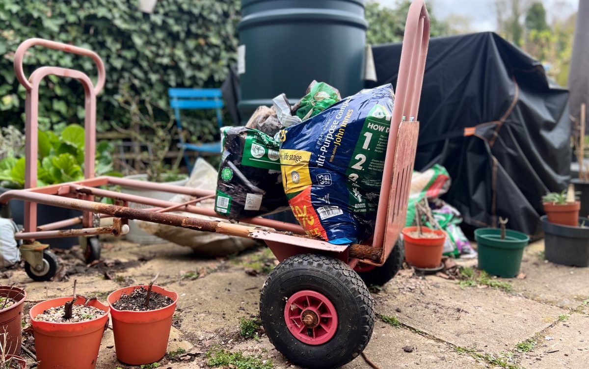 Compost and Gardening Trolley
